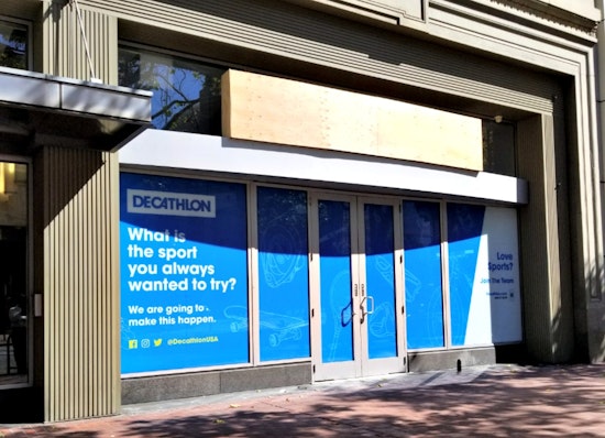 French Sporting Goods Giant 'Decathlon' Opening On Market St.
