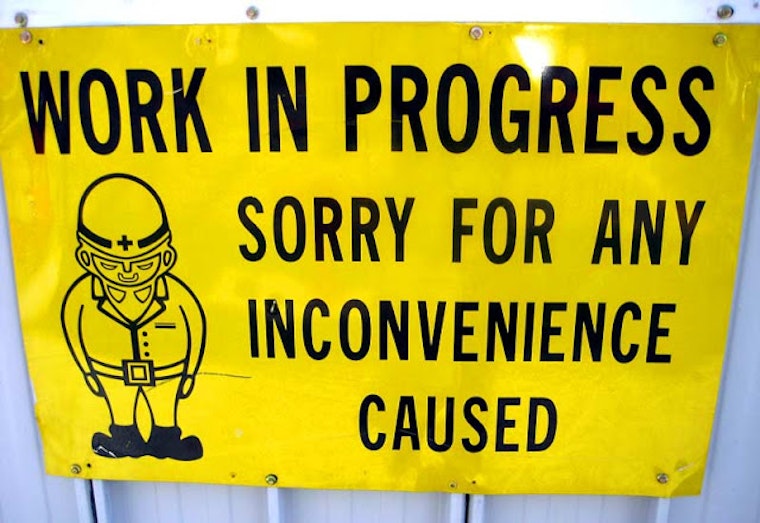 We're Having a Little Work Done