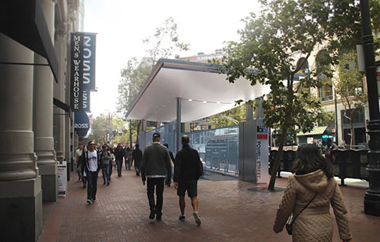 To Protect Escalators, BART To Install Canopies Over Downtown Stations