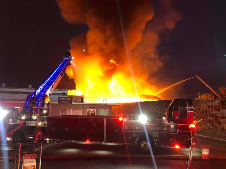 Top Stockton news: Crews continue to battle pallet fire; pair arrested in Oregon for trafficking