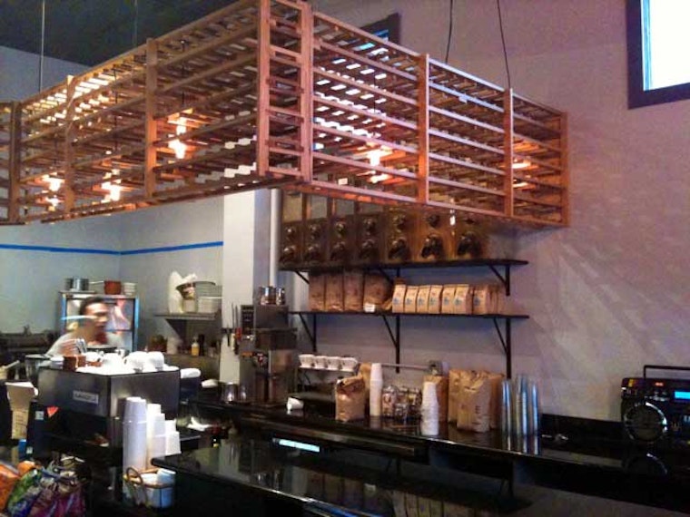 Reminder: Free Blue Bottle Coffee at Cafe Divis Today