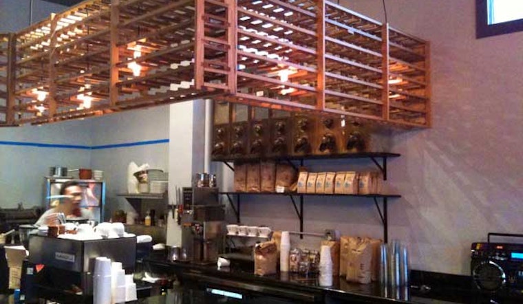 Reminder: Free Blue Bottle Coffee at Cafe Divis Today