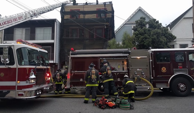 2-Alarm Inner Sunset Fire Displaces 5 Residents