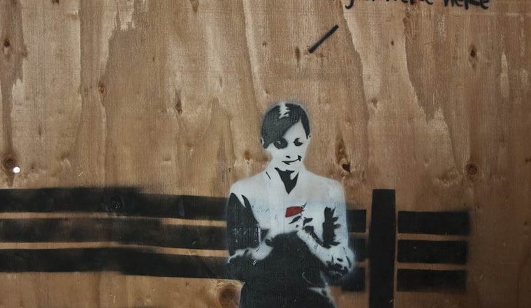 Did Banksy Visit Ike?