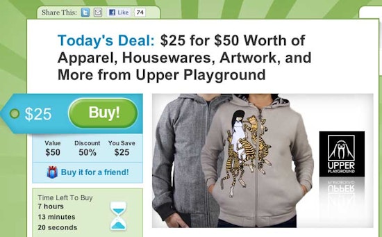 Today's Groupon: 50% Off at Upper Playground