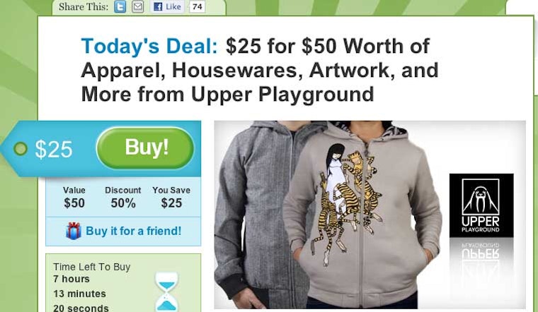 Today's Groupon: 50% Off at Upper Playground