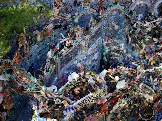 Secretly Awesome: Philadelphia's Garden Of Magical Mosaics