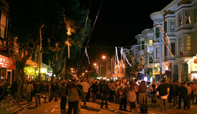 Giants Win; Lower Haight Erupts
