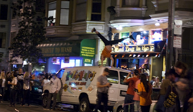 Update: More Scenes from the Lower Haight Giants Celebration