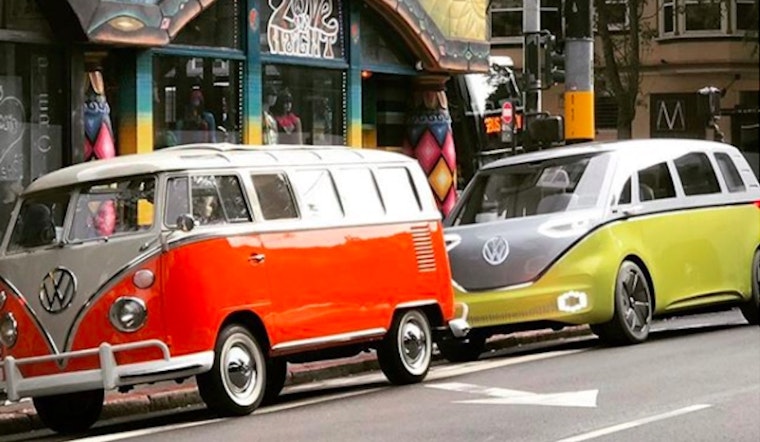 Weird Trip On Haight: New Electric Volkswagen Microbus Spotted