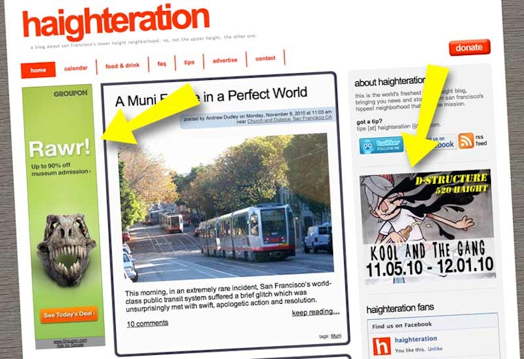 Advertise on Haighteration!