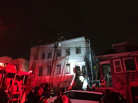 21 people displaced after 2-alarm Bayview fire