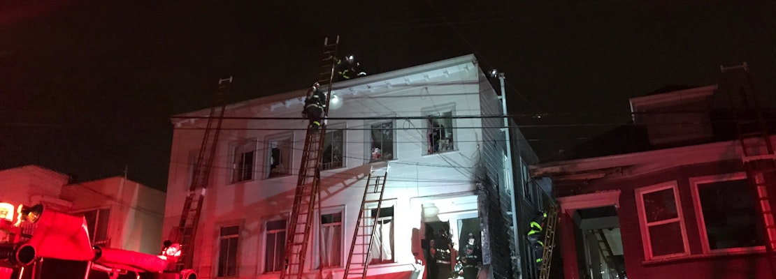 21 people displaced after 2-alarm Bayview fire