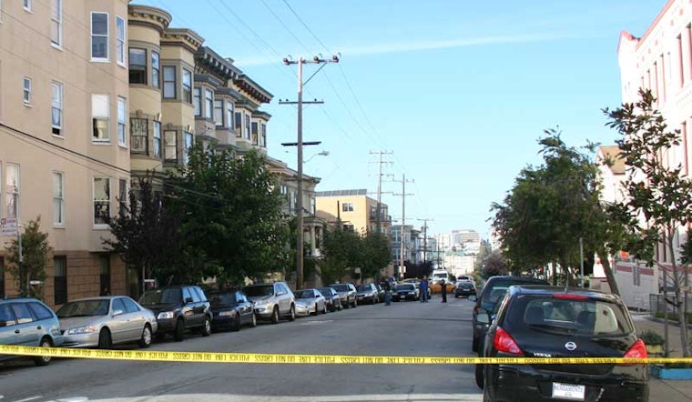 SFPD Officer Hit By Car, Webster Street Taped Off