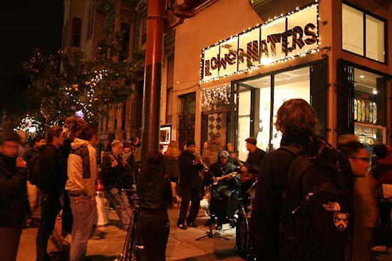 Scenes From the Lower Haight Holiday Art Walk