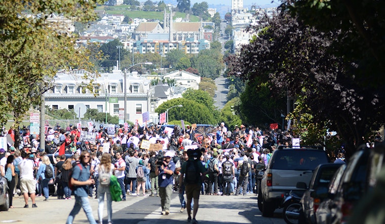 Crissy Field Rally Canceled, But Counterprotests Continue Citywide [Video]