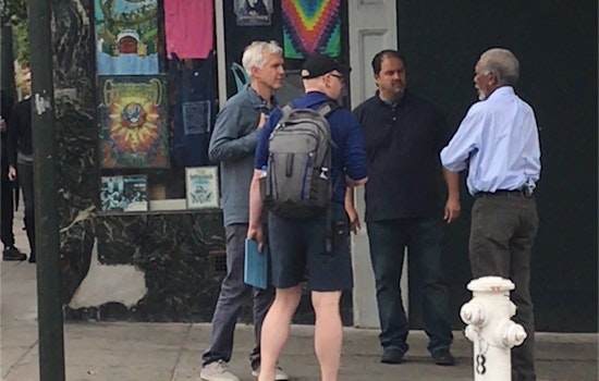 Morgan Freeman In Town To Shoot Scenes For New Series [Updated]