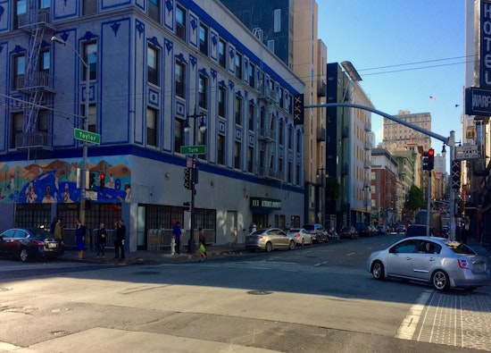 SFMTA Holds Pop-Up Seeking Public Input On Taylor St. Safety