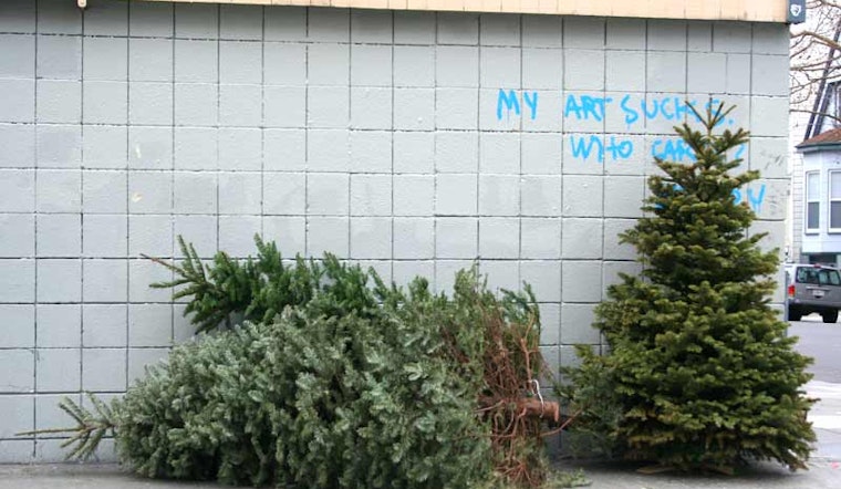 Last Day to Dump Your Christmas Tree on the Sidewalk