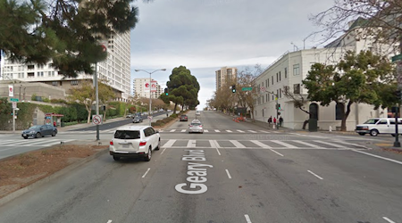 70-year-old woman dies after being hit by driver at Geary & Laguna