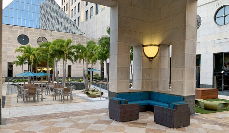 New lounge Courtyard 390 now open in downtown Orlando