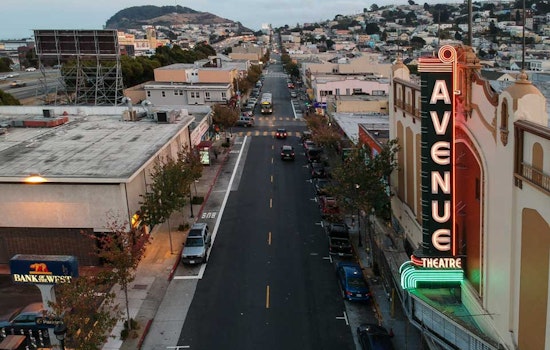 Electric 'Avenue' — Classic Portola Movie Palace Gets New Neon