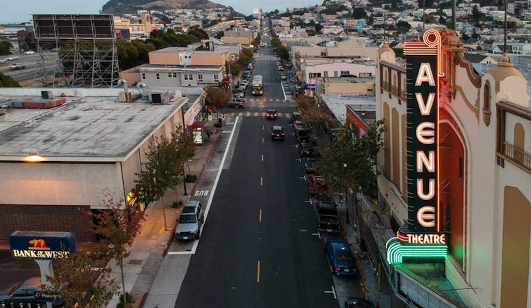 Electric 'Avenue' — Classic Portola Movie Palace Gets New Neon