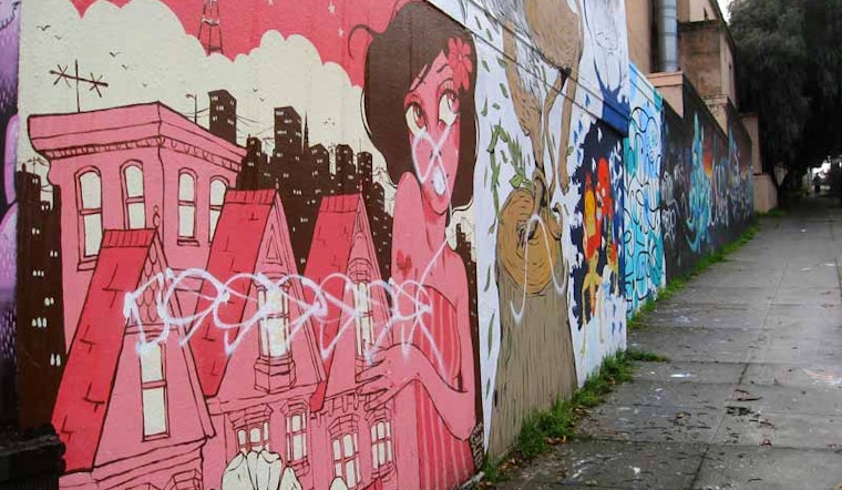 Talentless Sociopath Tags Lower Haight Mural