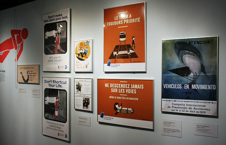 100 Years of Transit Etiquette on Display