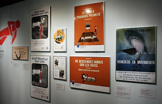 100 Years of Transit Etiquette on Display