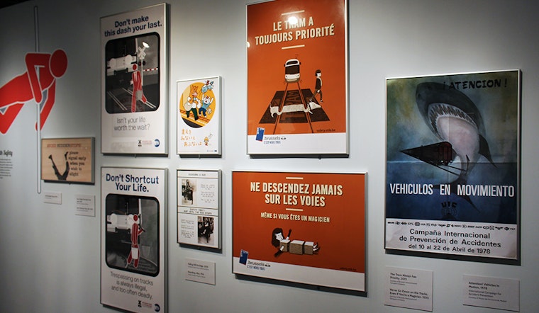 100 Years of Transit Etiquette on Display
