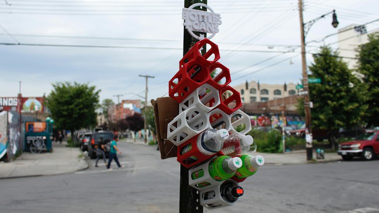 3D Urban Hubs in Bushwick Make Recycling Fun