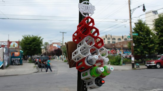 3D Urban Hubs in Bushwick Make Recycling Fun
