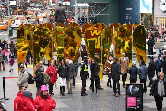 Celebrate Love This Month by Standing in the Middle of a Kaleidoscopic Heart Pavilion