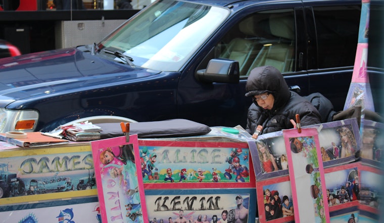 Chinese Street Artists Drawn to Battle