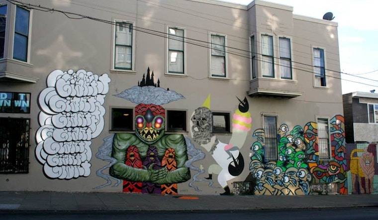 New Mural Debuts at Steiner and Haight