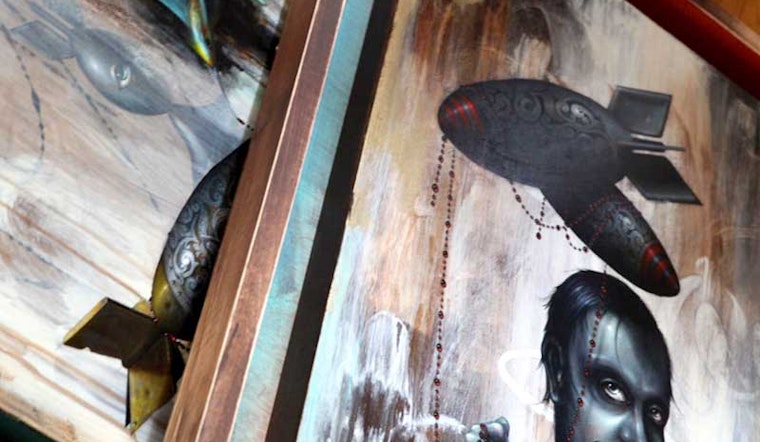 Opening Reception for KMNDZ Show at Fifty24SF Tonight