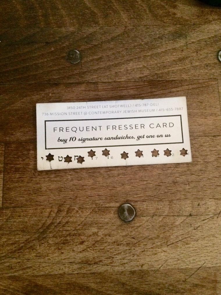 For almost two years, I’ve carried this card around in my wallet.