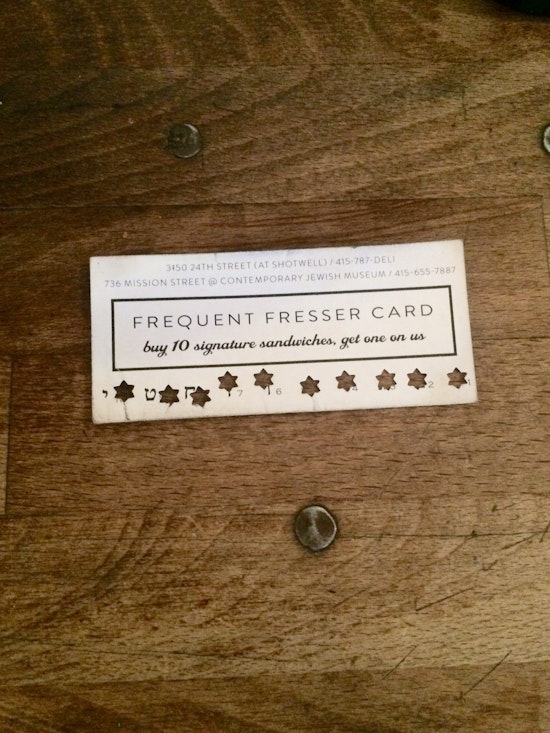 For almost two years, I’ve carried this card around in my wallet.