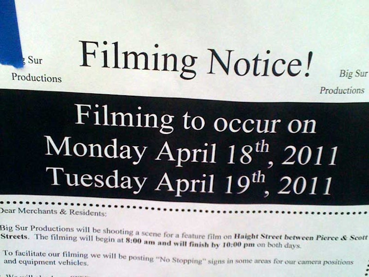 Movie About Jack Kerouac Filming in Lower Haight This Week
