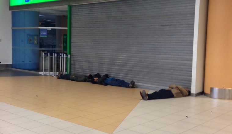 In Lima Peru waiting for a connection to Cousco