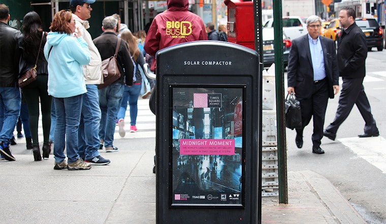 Manhattan's Solar-Powered Trashcans Have WiFi