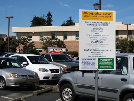 Panhandle DMV Lot Now Open for Overnight and Weekend Parking