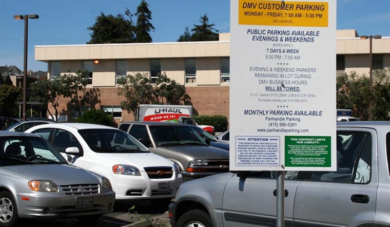 Panhandle DMV Lot Now Open for Overnight and Weekend Parking