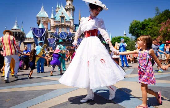 Happy place: Anaheim in Disneyland is celebrating its birthday soon, a flight away from Detroit