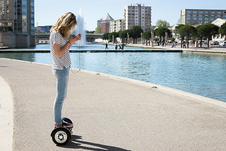 New York's Hoverboard Roadblock Catches Fire