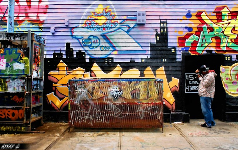 Artists From All Over the World Painted Here