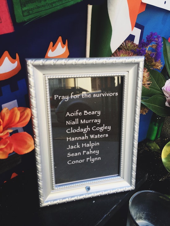Balcony victims remembered