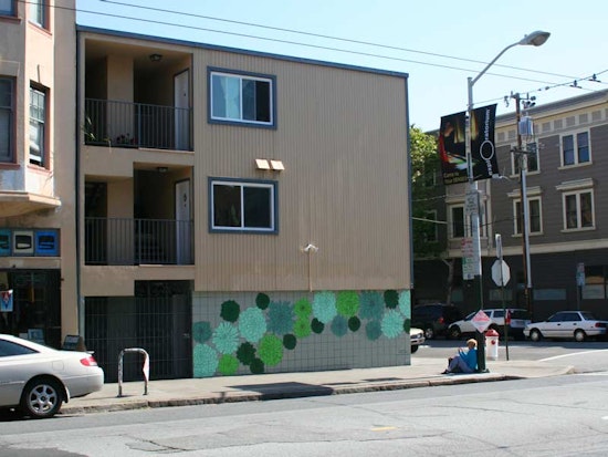 New Mural Appears at Corner of Haight and Pierce