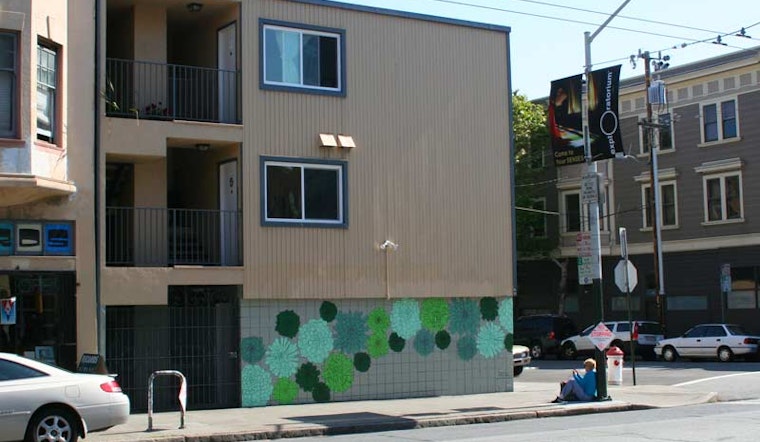 New Mural Appears at Corner of Haight and Pierce